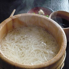 麺処つゆ処蔵釜揚げ温素麺